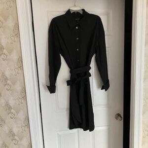 Banana Republic Black Shirt Dress XL (Tall) New w/tags
